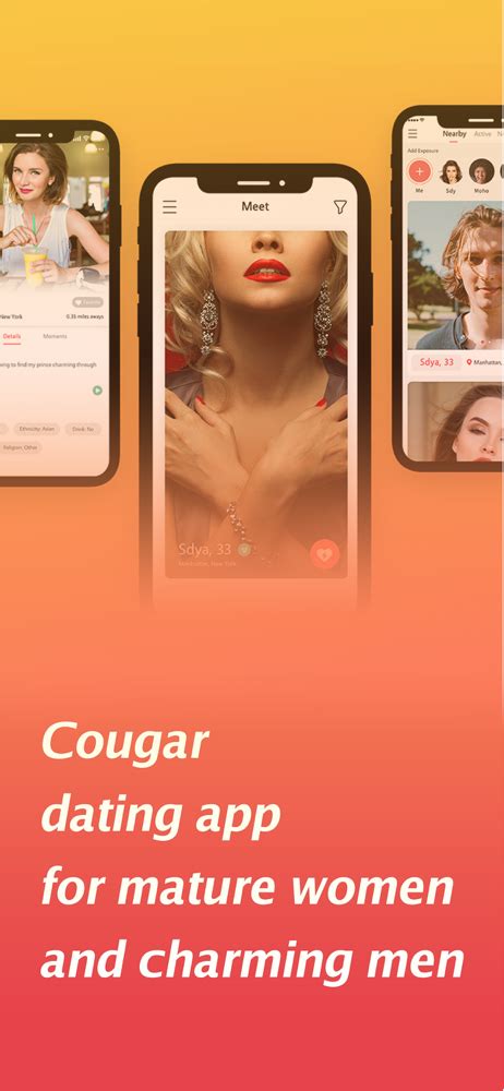 cougard dating app